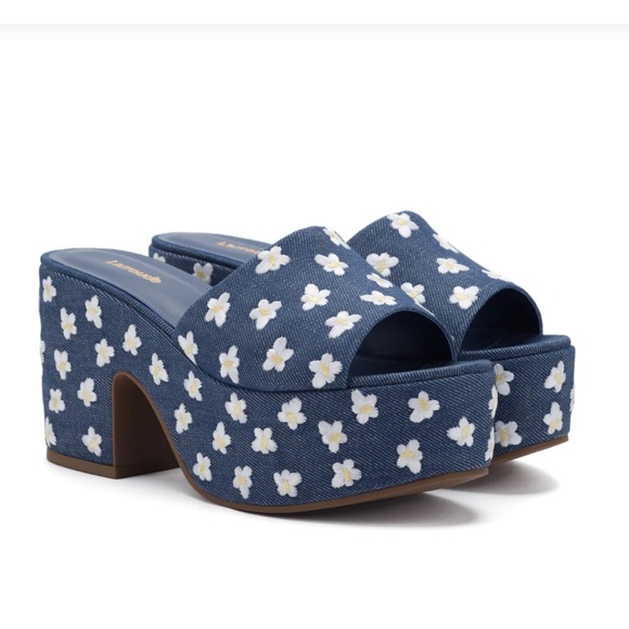 Larroude Miso Platform Sandal - Picture 2 of 12